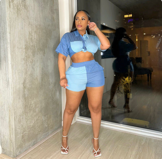 Little Miss Denim Set