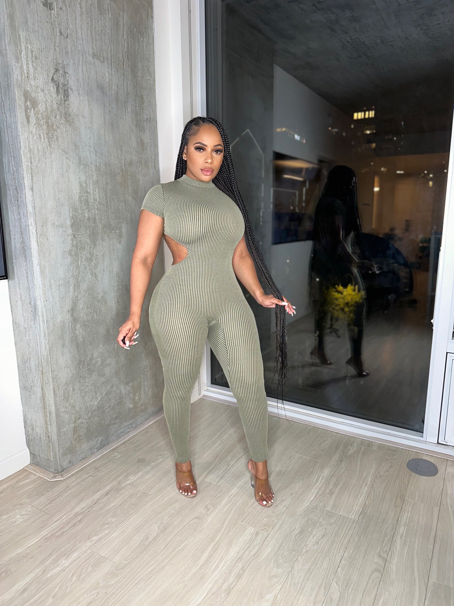 NYC Texture Jumpsuit